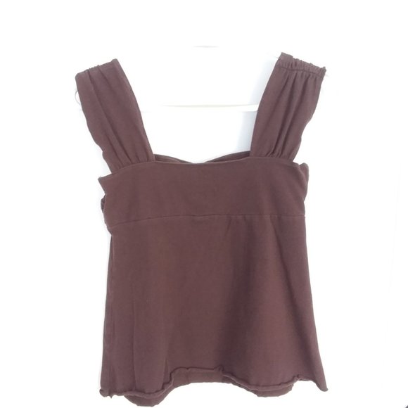 Brown Bugle Boy top size medium - Picture 2 of 3